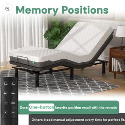Adjustable Bed Base with Remote for Only $150