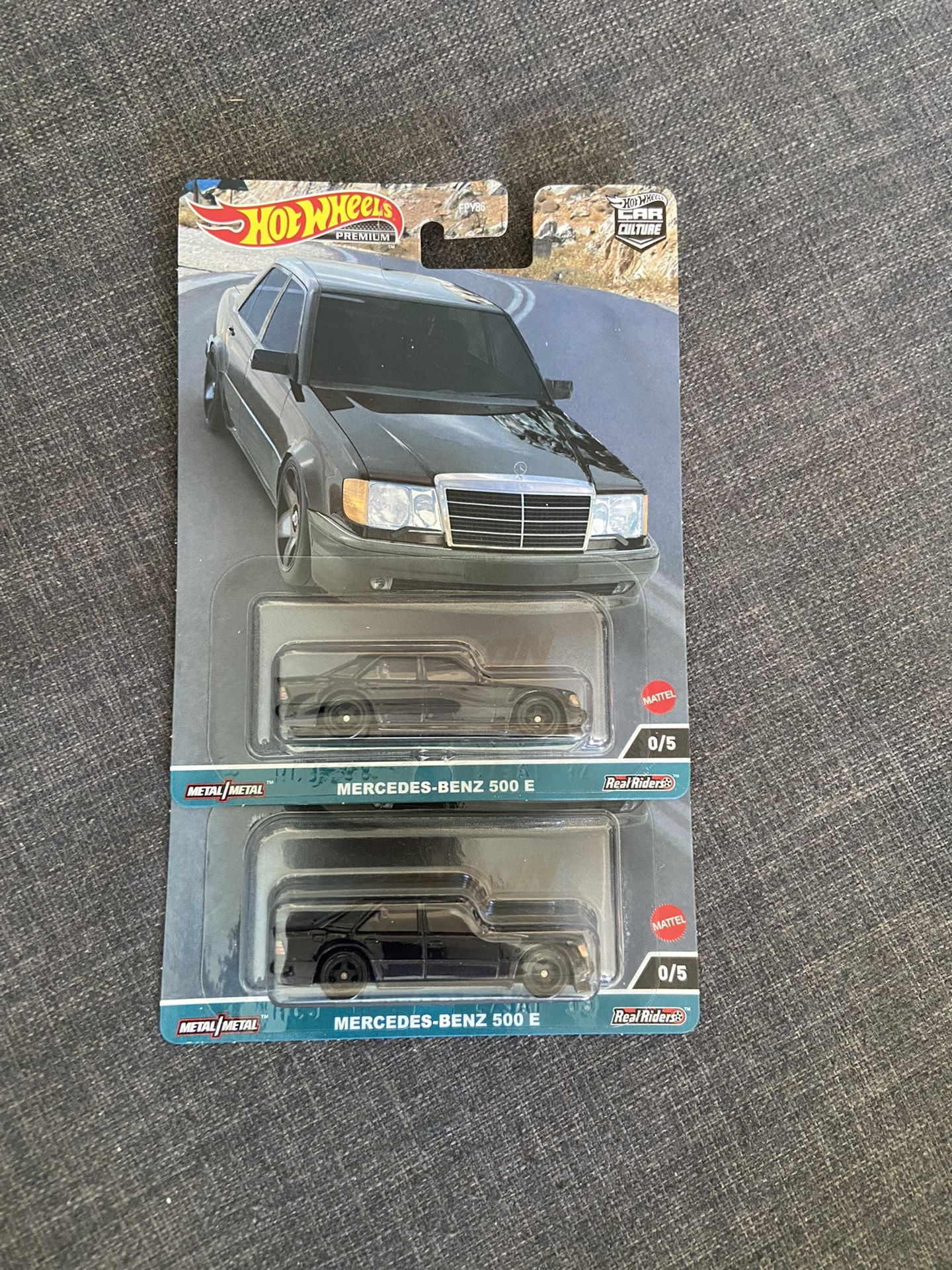 2023 Hot Wheels Car Culture # Canyon Warriors Mercedes Benz 500 E CHASE 0/5 NEW