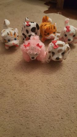 Walking talking puppy