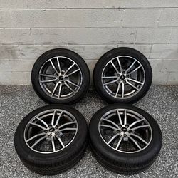 18" OEM FORD  Mustang Wheels Rims Set of 4 18X8 5x114.3 +  Tires