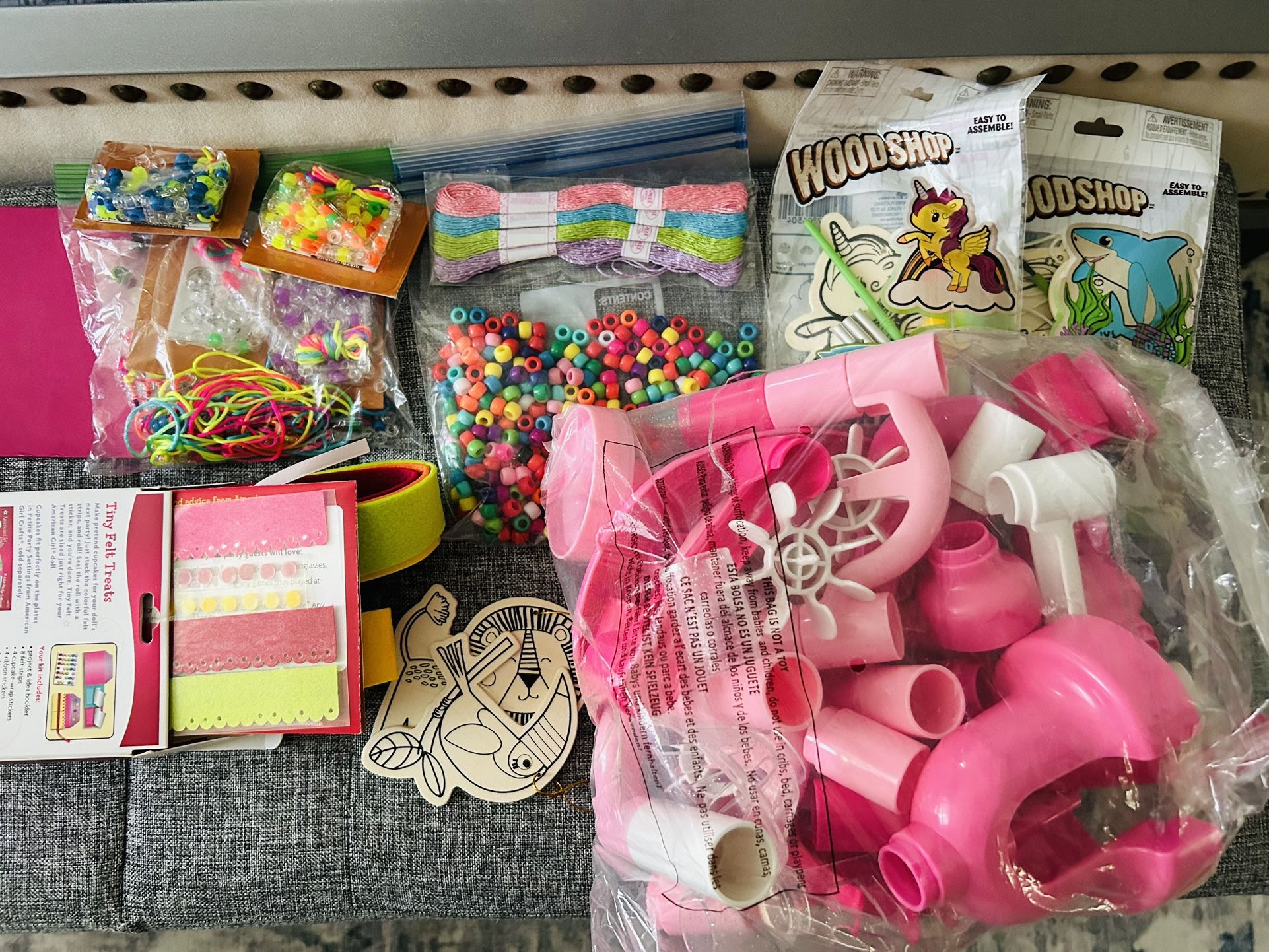 Bundle of girls’ creative activities and/or toys