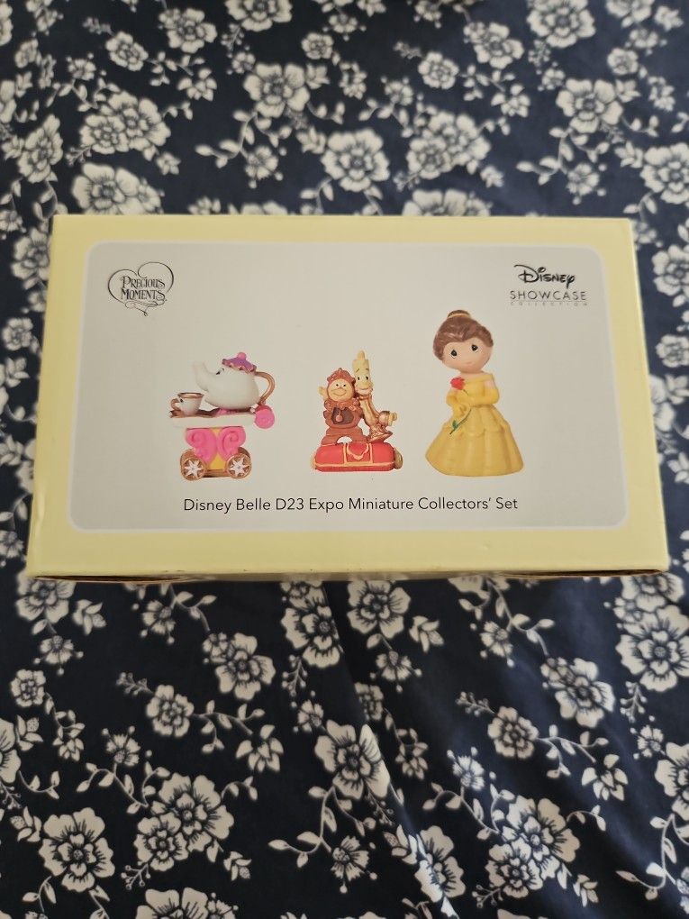 D23 Precious Moments BELLE SET