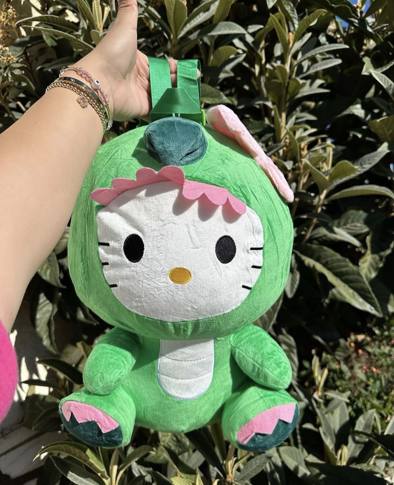 Hello Kitty Dinosaur Backpack