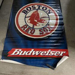 Budweiser Red Sox Banner