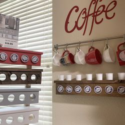 K-Cup Coffee Storage Shelf