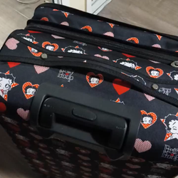 Juego de maleta y bolsas betty boop para  viaje