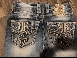 Rock Revival blue Ripped Jeans