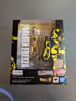S.H. Figuarts Golden Freeza SDCC event exclusive Dragonball Super