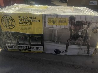 Gold’s Gym Vinyl Dumbbell Set