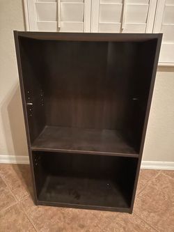 Dark Brown  1 Shelf Bookcase
