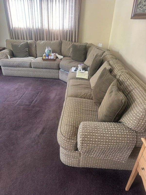 Ethan Allen Sectional Sofa Used