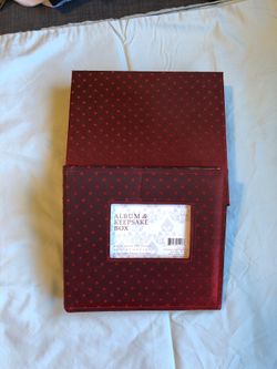 Photo Album - Red Velvet Cover