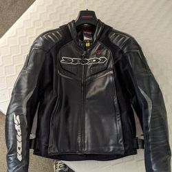 Leather *VENTED* Motorcycle Jacket