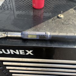 Snap On 3/8 Drive Tech Angle Torque Wrench Power Blue