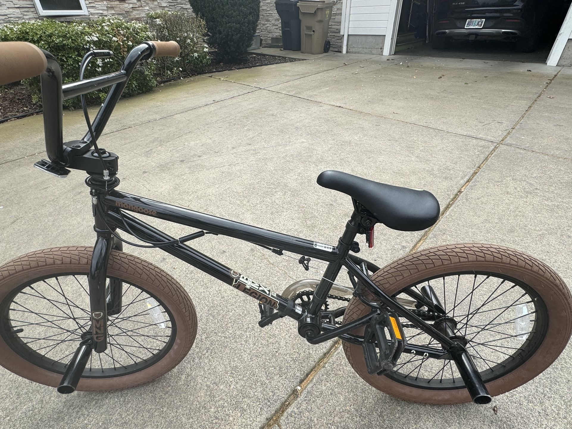 Mongoose BMX Bike Brown