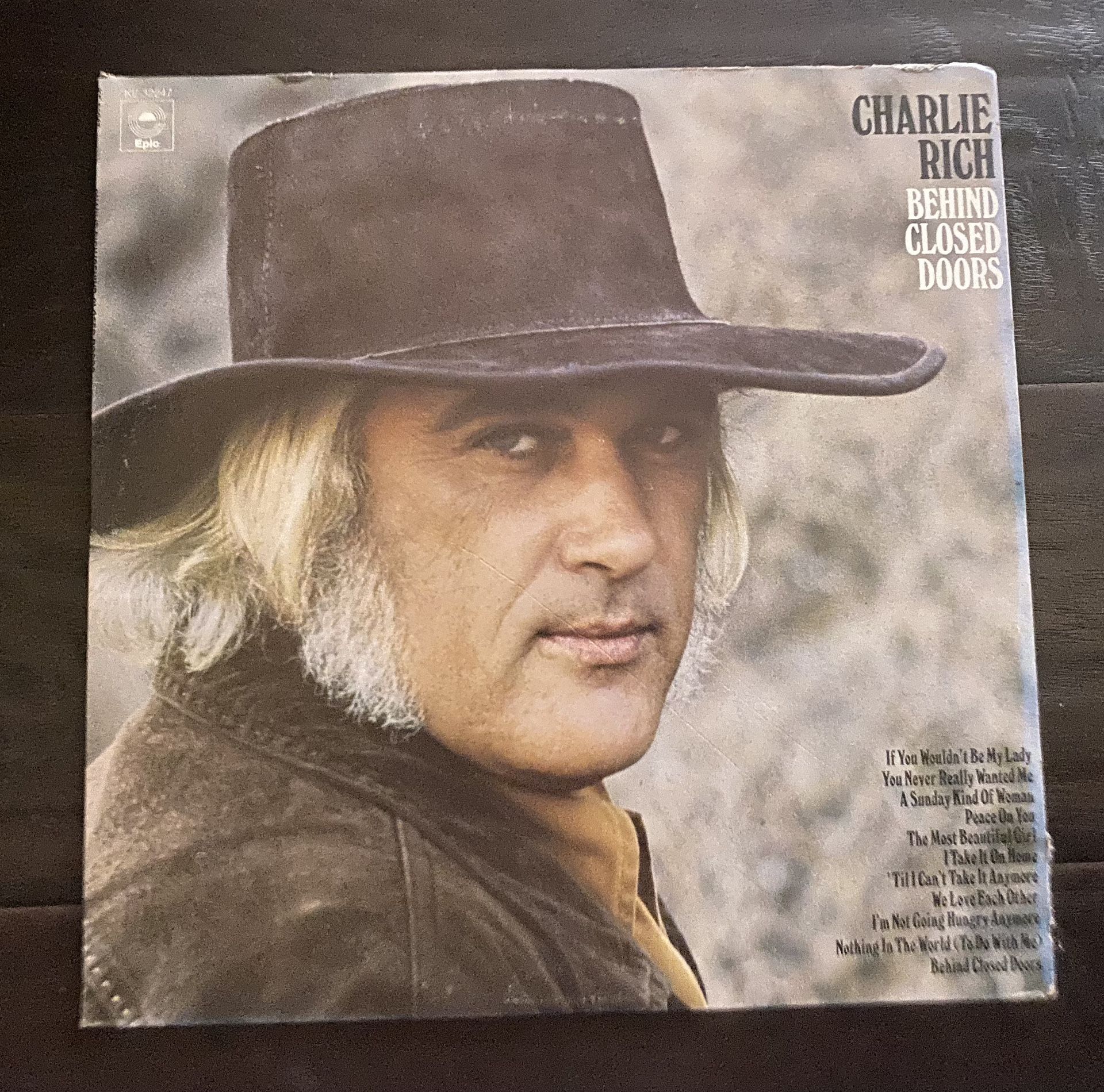 CHARLIE RICH BEHIND CLOSED DOORS LP Vinyl KE #322407