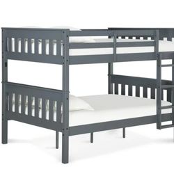 Gray Bunk Bed Frame - Great Condition!