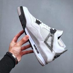 Jordan 4 White Cement 34