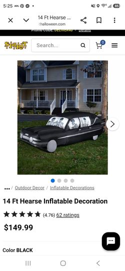 SPIRIT HALLOWEEN HEARSE READ ALL
