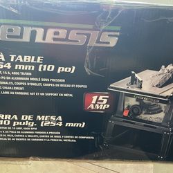 Genesis Table Saw 