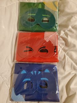 New PJ masks costumes with capes set of 3
