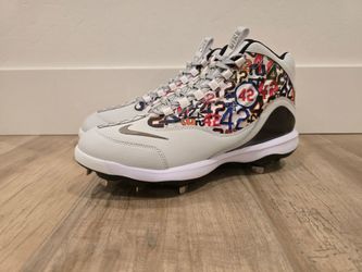 NIKE AIR GRIFFEY 2 JACKIE ROBINSON DAY BASEBALL CLEATS MENS...BRAND NEW