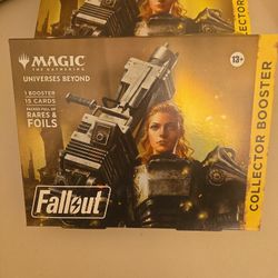 Magic The Gathering MTG Booster Pack Box Factory Sealed Fallout TCG Trading Cards 