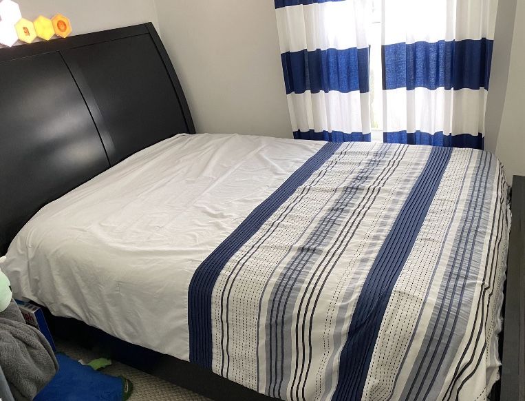 Queen Bed Frame With Drawer Storage