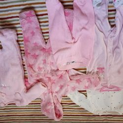 Newborn Babygirl Clothes Bundle 