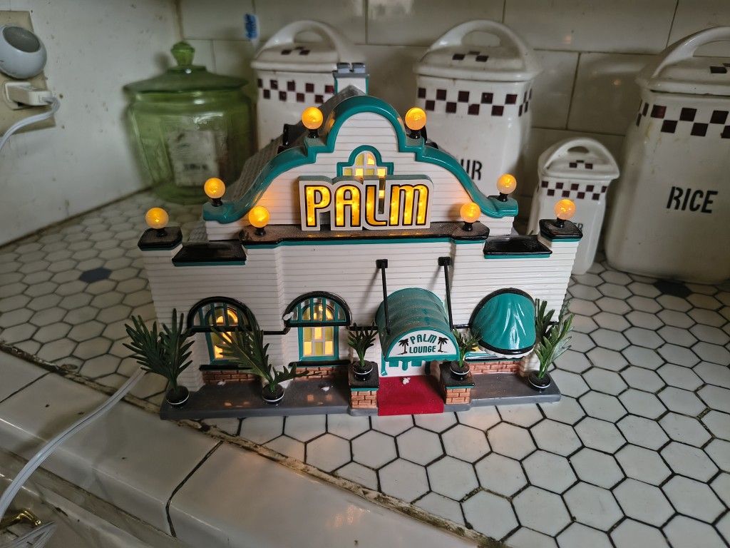 Dept 56 Snow Village Palm Lounge 