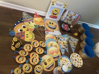 Emojie party decoration