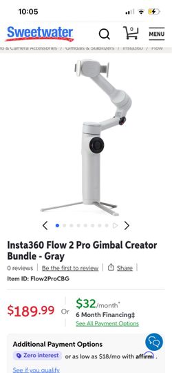Insta360 Flow 2 Pro Gimbal  BRAND NEW
