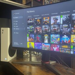 24in AOC Gaming Monitor Curved 
