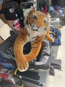 Pillow Stuffed Tiger Toy