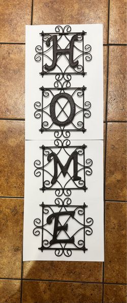 Classic Home Interior Metal Decorative  Home Letters