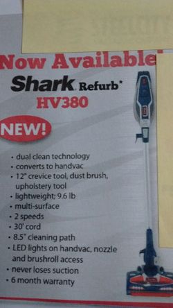 Shark remanufactured stick vac