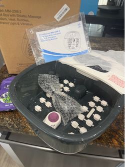 New in box Shiatsu Foot Spa Massager