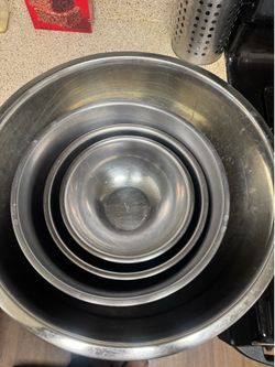 Metal bowls