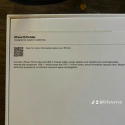 iPhone 15 Pro Max 1 TB