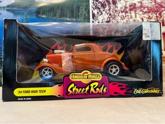 1:18 Scale 1934 Ford High Tech Street Rod Diecast Car. New Unopened.