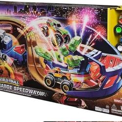 MONSTER JAM WORLD FINALS - Supercharge Speedway Playset