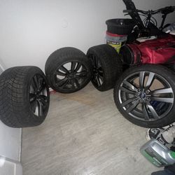 Michelin X-Ice Snow Tires And 18” Wheels