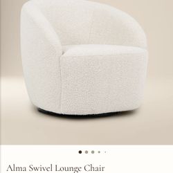 Alma Swivel Lounge Chair 