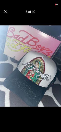 sad boyz ed hardy hat