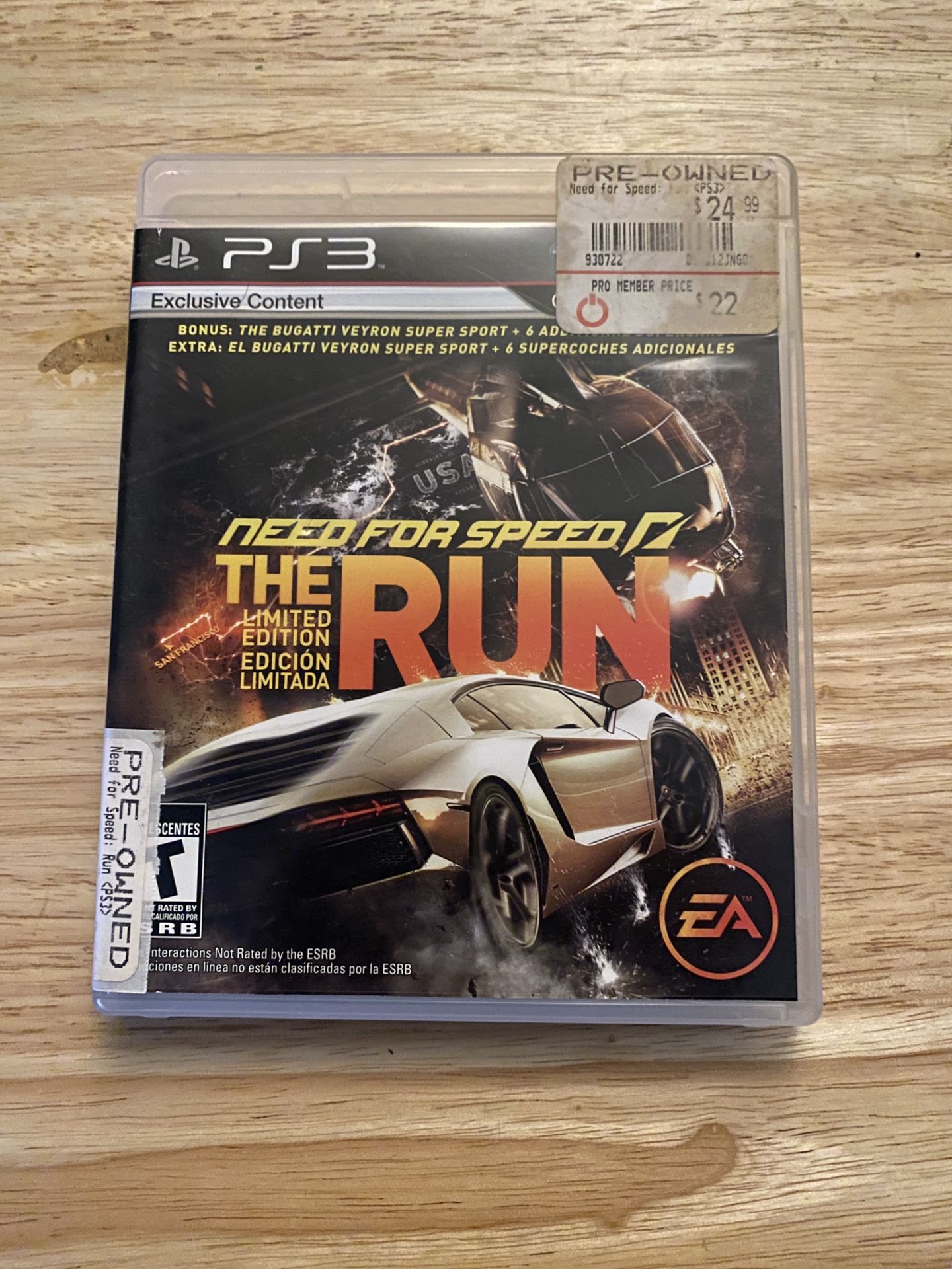 Need For Speed The RUN Ps3
