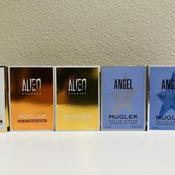 MUGLER Perfume Samples 