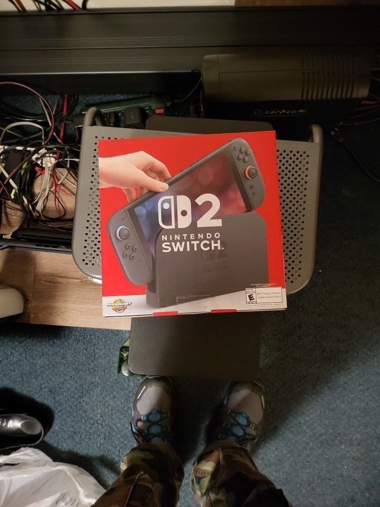Nintendo Switch 2 Brand New From Best Buy Never Used + Mario Kart World