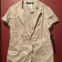 Women’s Kaspser Short Sleeve Jacket NWT