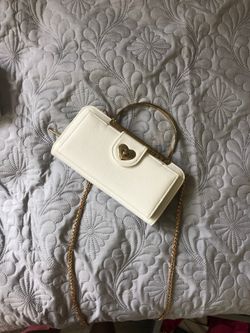 White purse