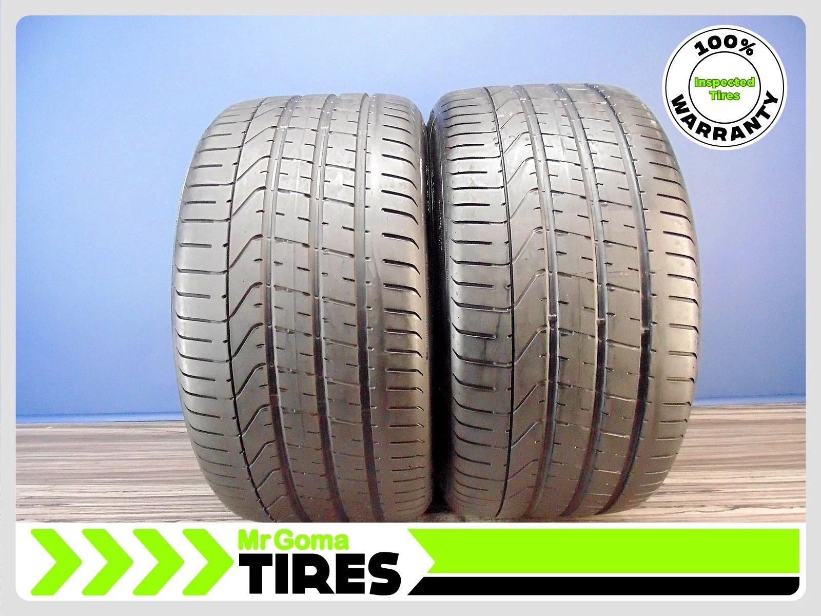 2 PIRELLI P ZERO PZ4 AO PNCS XL 265/35R21 USED TIRES 6.3/32 AVG AUDI * PRODUCTION YEAR 2023 - 2022 * INSTALLATION INCLUDED *